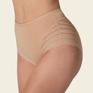 Stripe Undectable Lace Classic Shaper Panty
